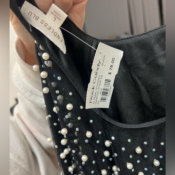 Black beaded Dress - Picture 7 of 7